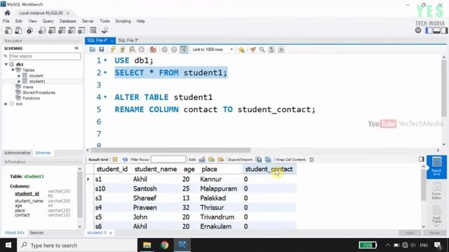 21. Rename & Delete Columns SQL MySQL Malayalam Tutorial смотреть онлайн