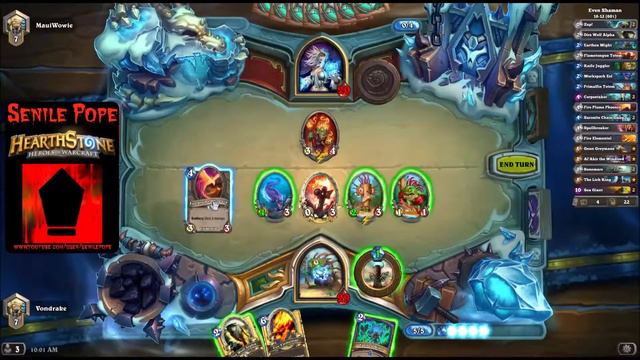 Hearthstone RR: Odd Mage vs Even Shaman (Season 58 Day 31) смотреть онлайн