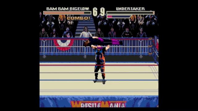 funniest gameplay sega gens game wrestlemania gameplay bambam biglow vs undertaker смотреть онлайн