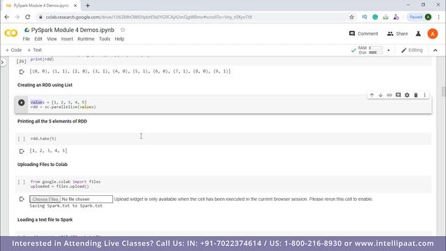 PySpark Training | PySpark Tutorial for Beginners | Apache Spark with Python | Intellipaat смотреть онлайн