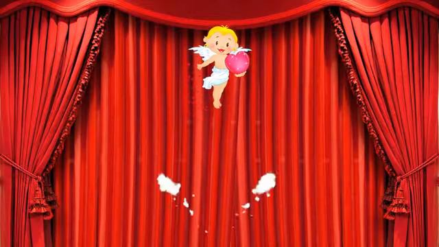 День Святого Валентина.Футаж. смотреть онлайн