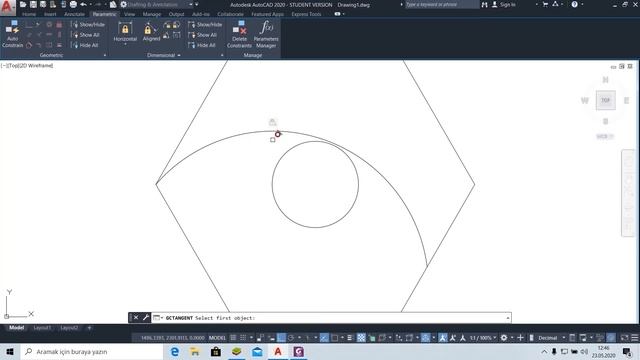 Autocad 2D Practice Drawing | Exercise 13 смотреть онлайн