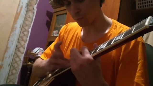 беспорядочно мясилово  на гитаре