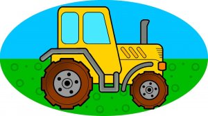 МАШИНКИ от Рыжего Ёжика - ТРАКТОР СПЕШИТ НА ПОМОЩЬ. Собираем трактор из разных Деталей