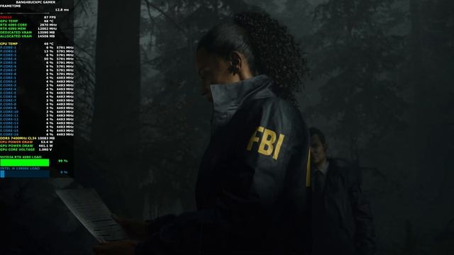 ALAN WAKE 2 Path Tracing, DLSS Quality 4K | RTX 4090 | I9 13900K