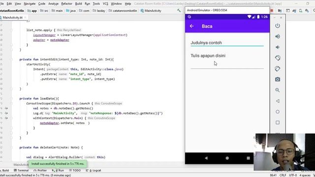 Pengenalan/Demo Project | Tutorial CRUD Kotlin Android Room Database (SQLite) #0 | Bahasa Indonesia смотреть онлайн