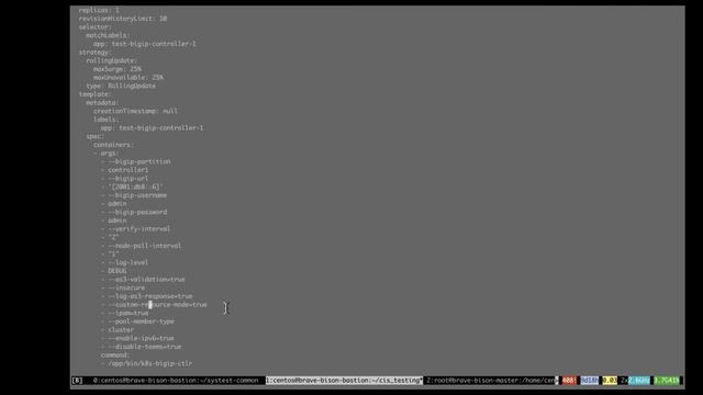 F5 CIS IPv6 Configuration