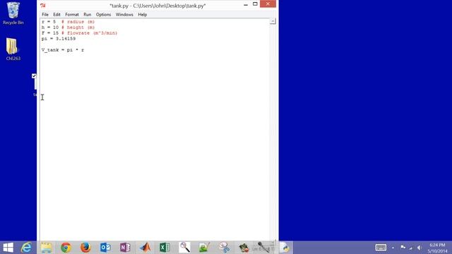 Python for Engineers: Tank Overflow Example смотреть онлайн