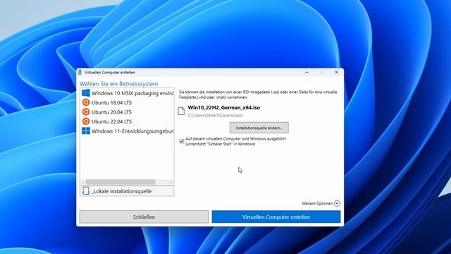 Windows 11 Virtuelle Maschine erstellen mit Hyper V ohne Zusatz-Software смотреть онлайн