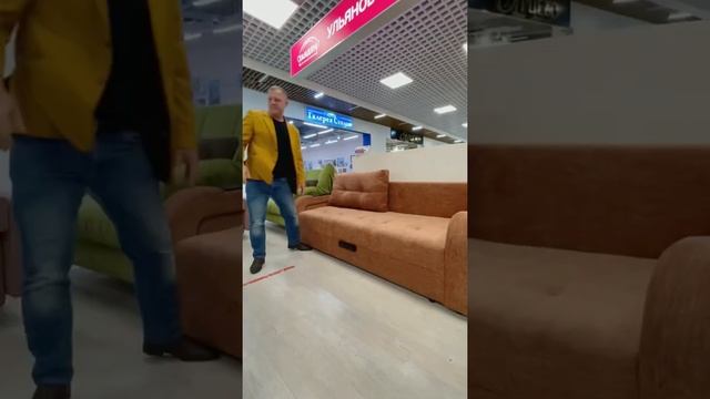 Диван «Хитрый» с вышагивающим подлокотником, механизм трансформации «Тик-Так» смотреть онлайн