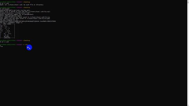 Создание ключей необходимых для безопасного соединения для Git смотреть онлайн
