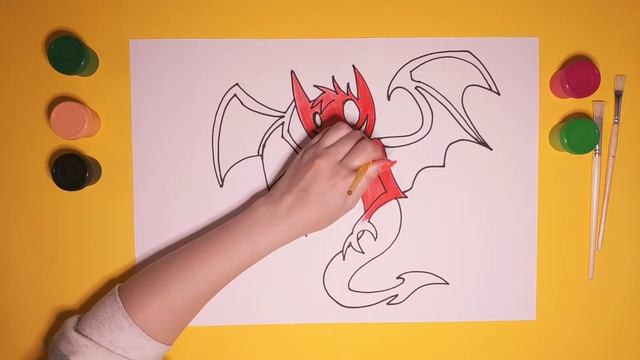 Daemon Cartoon Drawing, Painting and Coloring for Kids, Toddlers смотреть онлайн