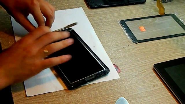 Замена тачскрина Digma Optima 7.4 3G смотреть онлайн