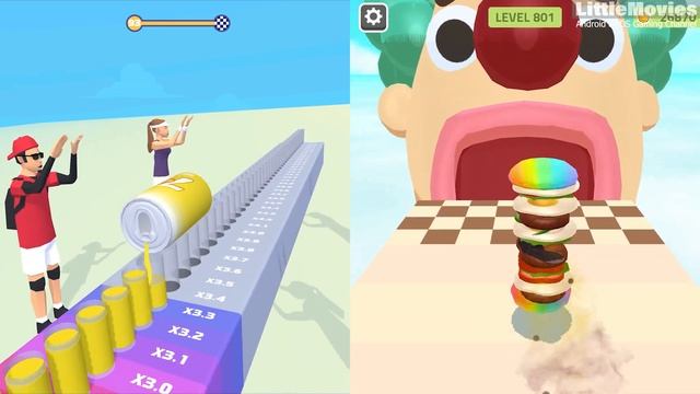 Juice Run | Sandwich Runner - All Level Gameplay Android,iOS - BIG NEW APK UPDATE смотреть онлайн