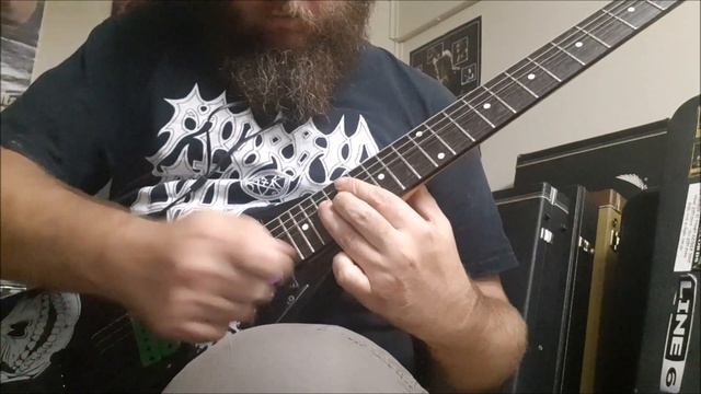 METALLICA - THE THING THAT SHOULD NOT BE - guitar solo cover смотреть онлайн