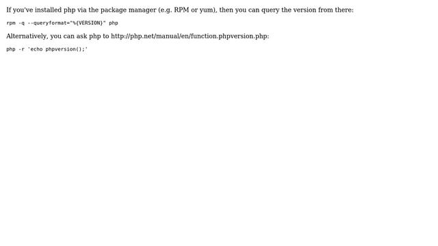 How to get only the version number of php? (9 Solutions!!) смотреть онлайн