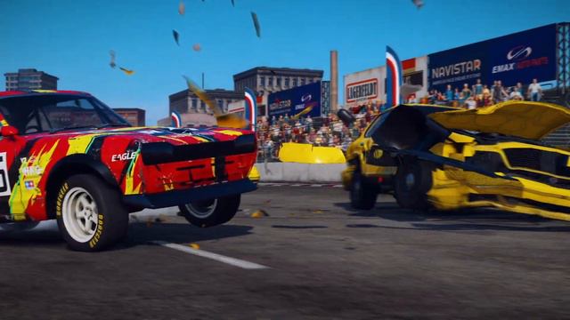 Wreckfest | Solo Tournament Update Trailer смотреть онлайн