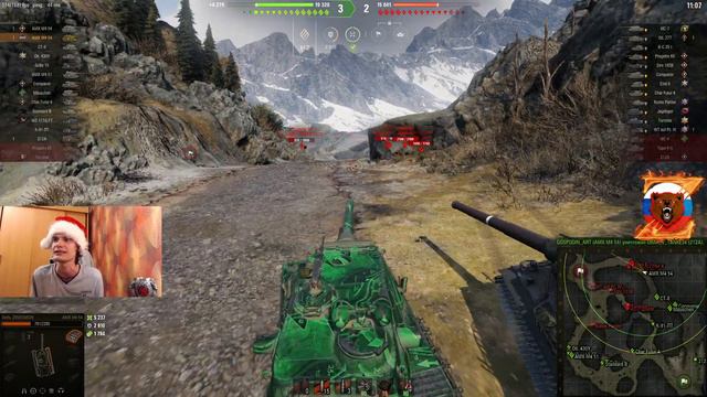 AMX M4 54 - Бой на 11к DMG! С Новым Годом смотреть онлайн