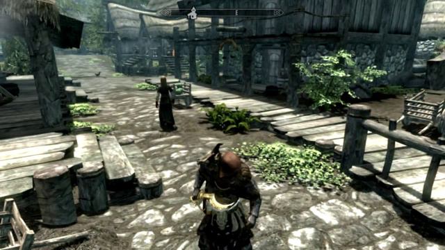 Morrowind inside of Skyrim смотреть онлайн