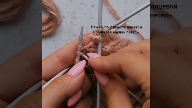 Бесплатное описание вязания шапки бини спицами смотреть онлайн