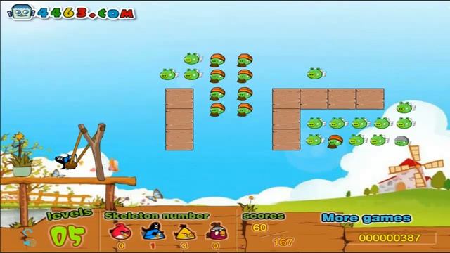 Angry Birds Counterattack | Play first 10 levels with Sponge смотреть онлайн