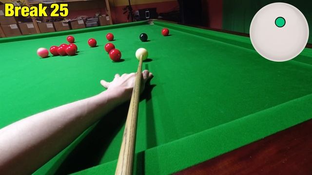 100 Snooker Break Snooker Players Sight POV смотреть онлайн