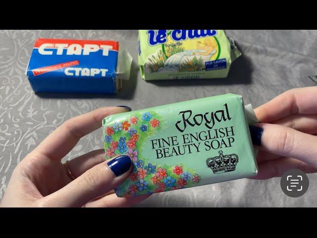 ASMR/cutting Old Soap/dry Soap