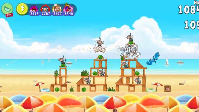Angry Birds Rio - Gameplay "Blu & Jewel" смотреть онлайн