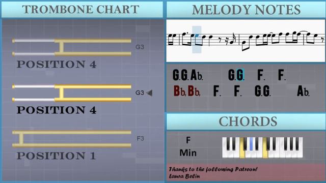 How to play Bohemian Rhapsody by Queen on Trombone (Tutorial) смотреть онлайн