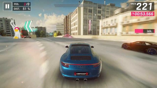 Asphalt 9 Legends Nintendo SWITCH Multiplayer - PORSCHE 911 Carrera GTS