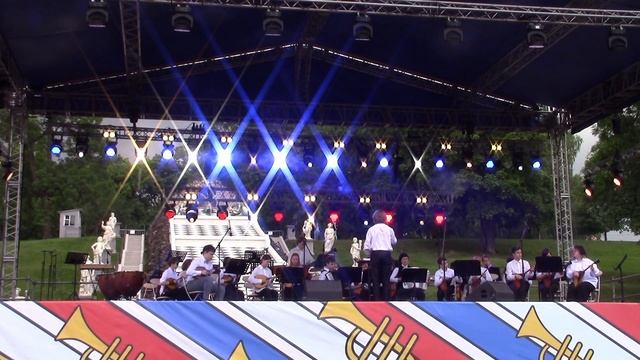 Вальс "Воспоминание о Вене" (В.Андреев). Оркестр народных инструментов "Русь" п/у М.Григорьева (ДШИ