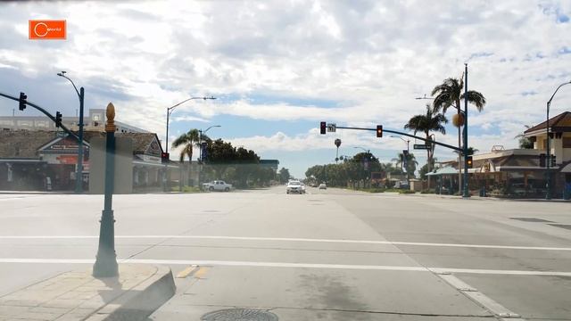 Driving Tour around Disneyland in Anaheim [4K] смотреть онлайн