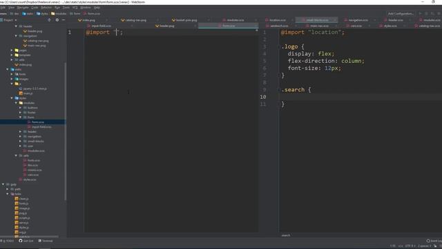 Верстка сайта по продаже строительных материалов. #2 Шапка сайта.Часть 2 смотреть онлайн