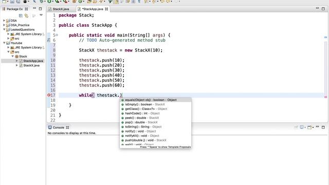 Java Stack Class - Part 2 смотреть онлайн