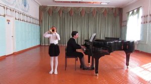 В. Щёлоков "Юный кавалерист" исп. Рузиева Василиса