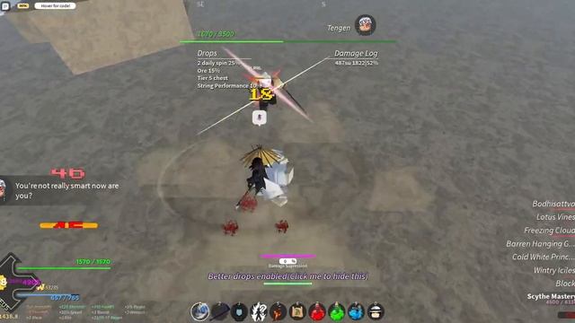 Uzui Tengen 1:30 solo run with Ice BDA (Project Slayers) смотреть онлайн