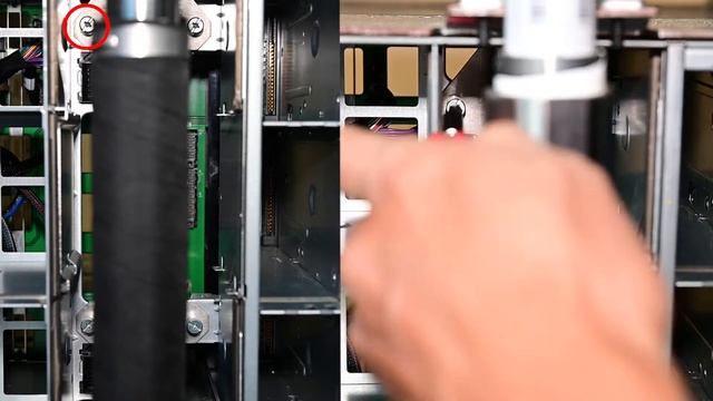 Lenovo ThinkSystem DW612 DWC enclosure installing an enclosure midplane смотреть онлайн