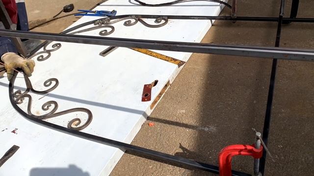 Арка для цветника (холодная ковка) смотреть онлайн