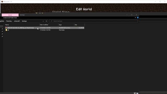 How to Load a BackUp Minecraft 1.18 / 1.19 смотреть онлайн