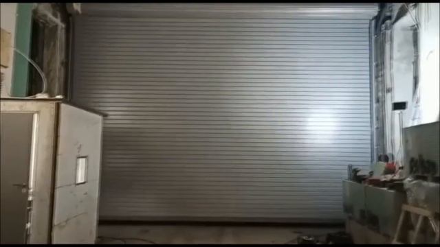 Промышленные рулонные автоматические ворота МВА из алюминиевого профиля AL-120 смотреть онлайн