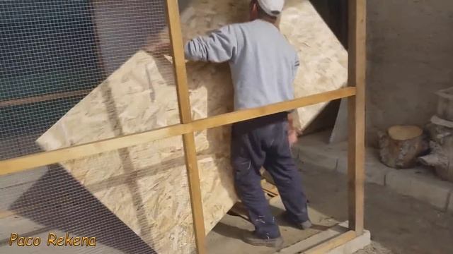como hacer un gallinero wooden chicken coop смотреть онлайн
