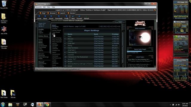 Darkspace Tutorial Video Browser Navigation смотреть онлайн
