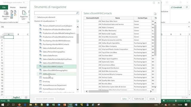 Collegare database SQL ad Excel смотреть онлайн