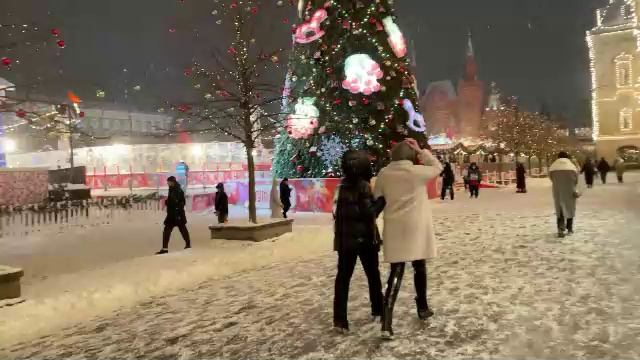 Новогодняя Красная площадь. Гуляем по Москве 2023.