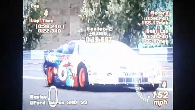 Gran Turismo 2 - Super Speedway: Time Trial (Arcade Mode) смотреть онлайн