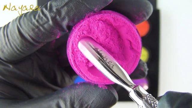 Ns110107 Цветная акриловая пудра для дизайна ногтей Дикая Орхидея - 6 гр.