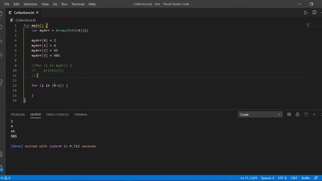 OOP With Kotlin: Arrays | برنامه نویسی شی گرا در کاتلین قسمت نهم: آرایه ها смотреть онлайн