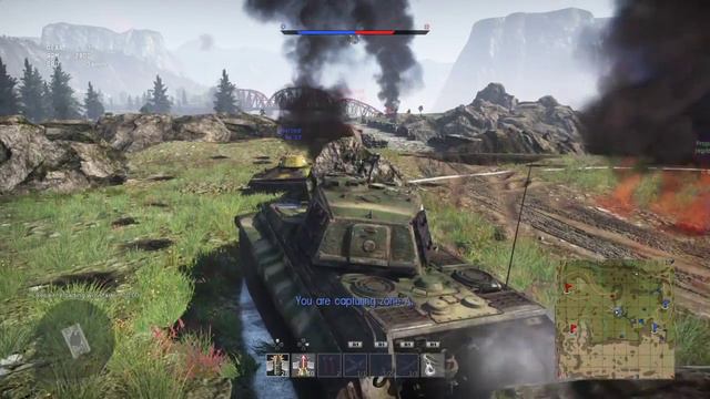 War Thunder PS4 HD Gameplay Tiger II (H) смотреть онлайн