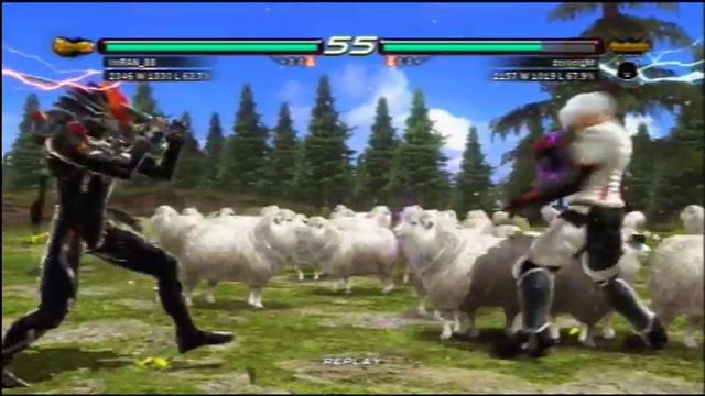 Tekken 6: Yoshimitsu (ImRAN_88) Vs. Lars (Mechacide) - Online Ranked Match смотреть онлайн