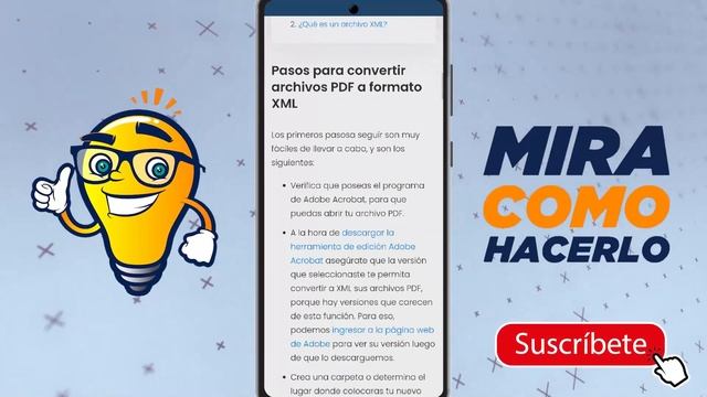 Cómo Convertir Archivos PDF a XML de Forma Online y Offline con Adobe Reader смотреть онлайн